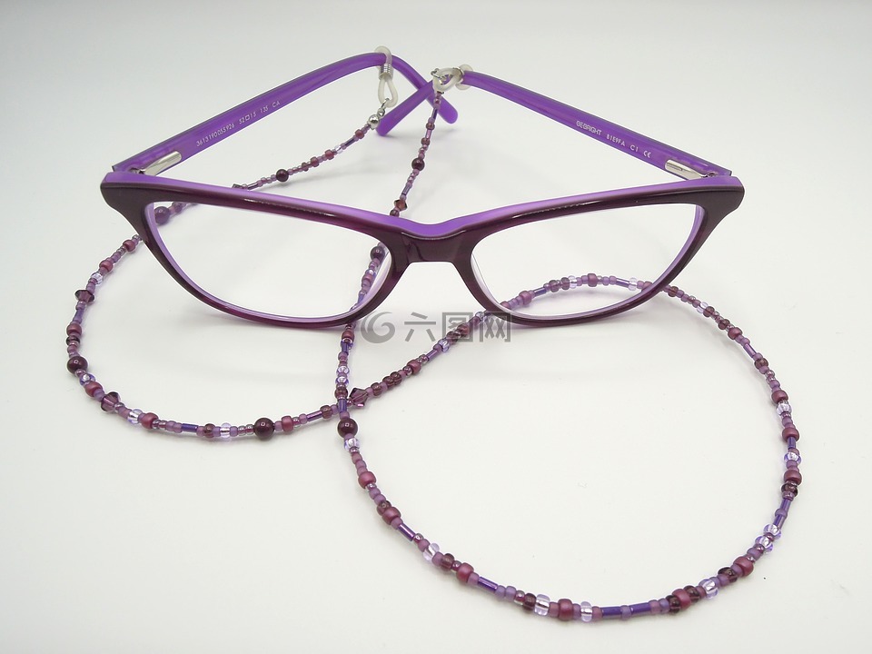 规格,眼镜连锁店,紫色