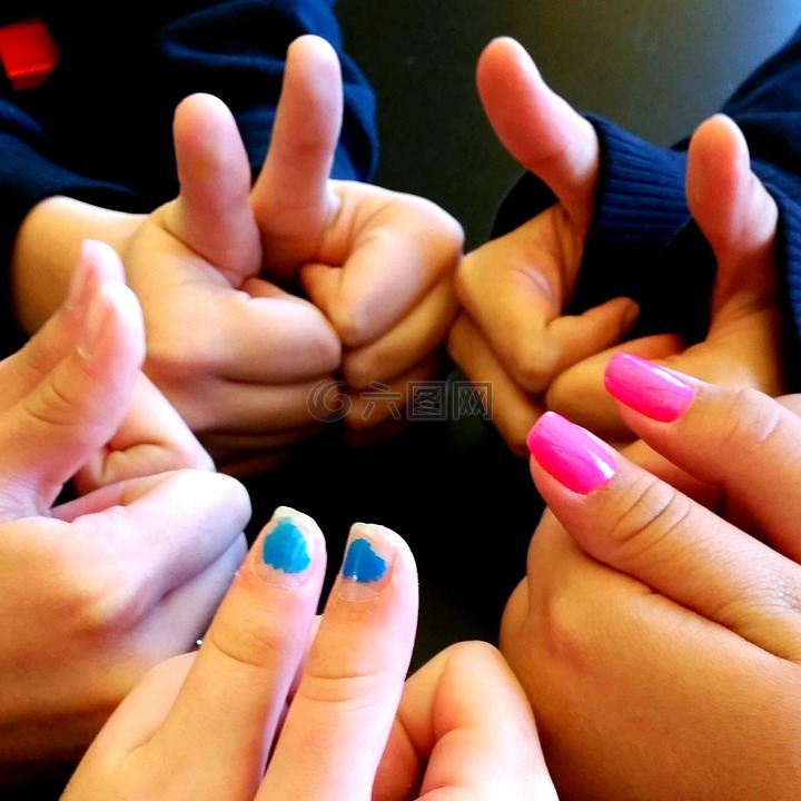 竖起大拇指,大拇指,成功