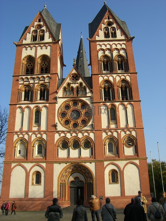 教会,大教堂,limburger dom
