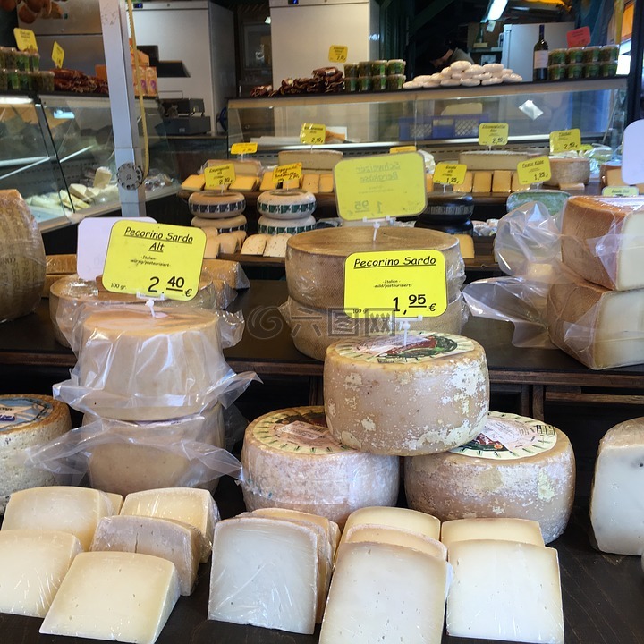 奶酪,市场,天然产物