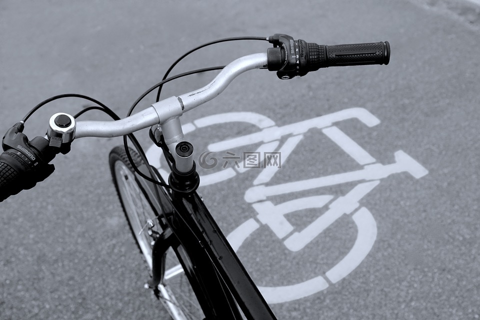 自行车路径,自行车标志,自行车