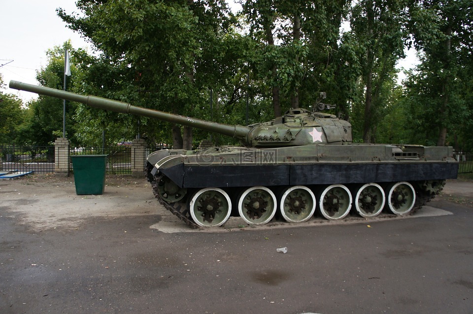 坦克,纪念碑,俄罗斯