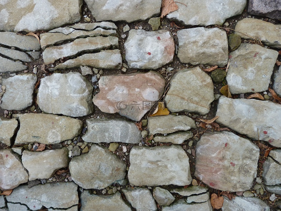 石头,路面,铺路
