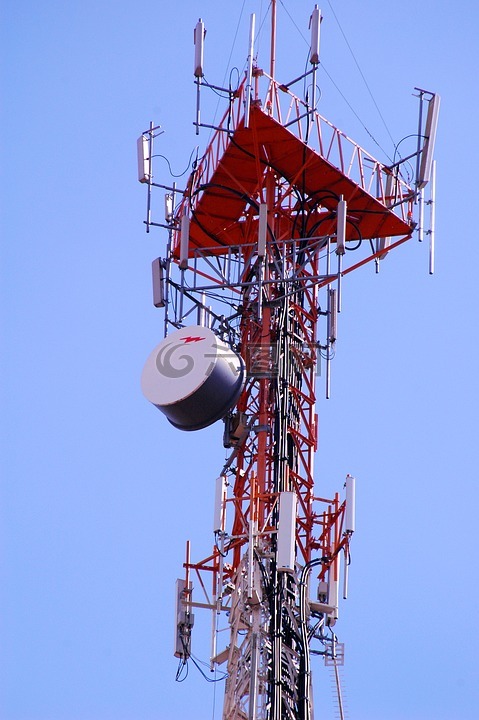 天线,无线网络连接,塔