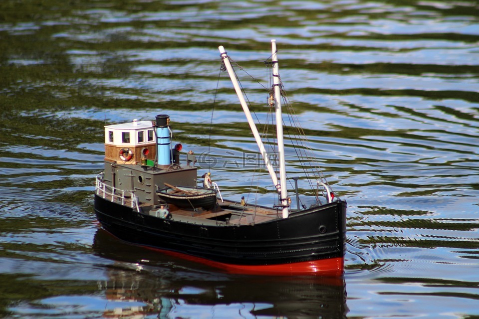 船,模型,帆船