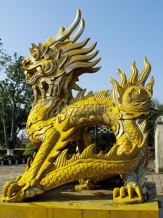 越南,嘘声,金黄色的巨龙