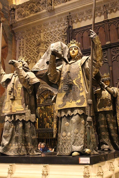 骨头的克里斯托弗 哥伦布,塞维利亚,教会