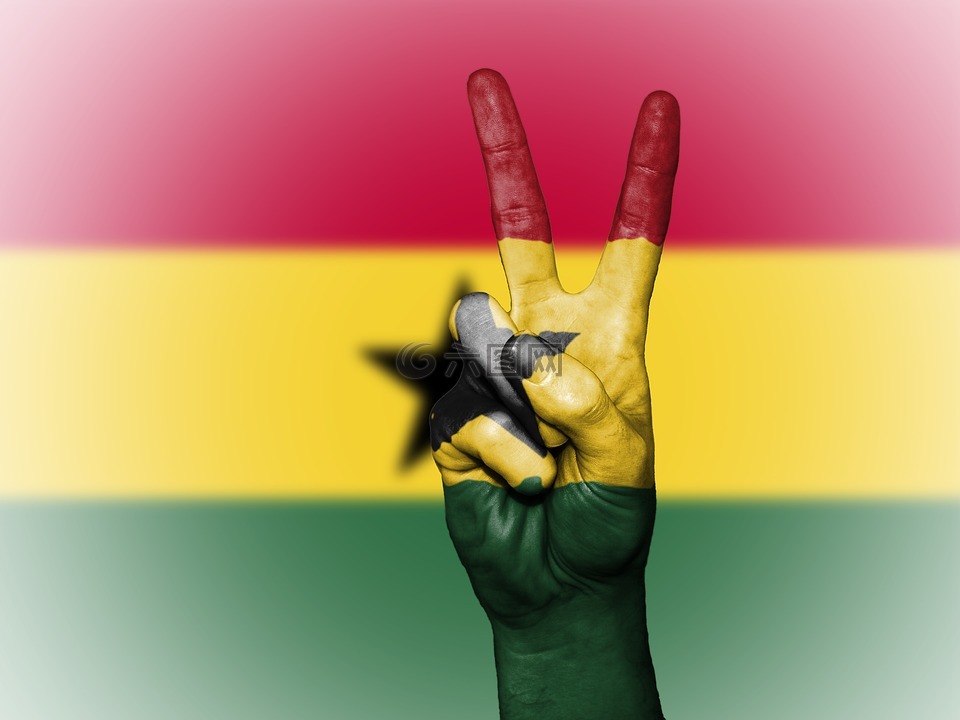 加纳,和平,手