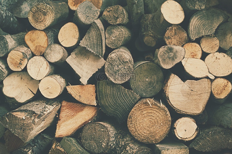 木材,材料,火