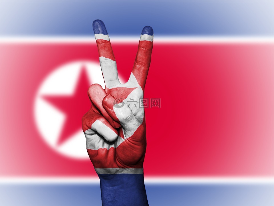 朝鲜,和平,手