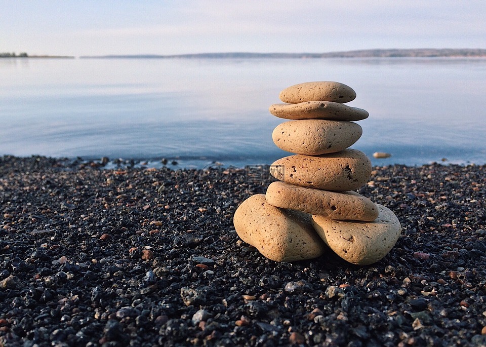 岩,叠,平衡