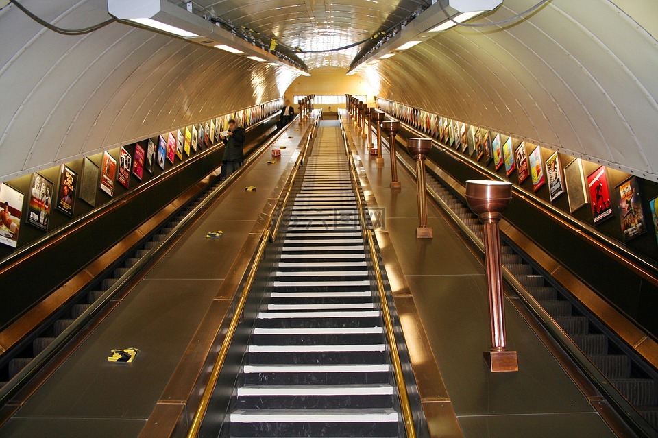 新城,伦敦,自动扶梯