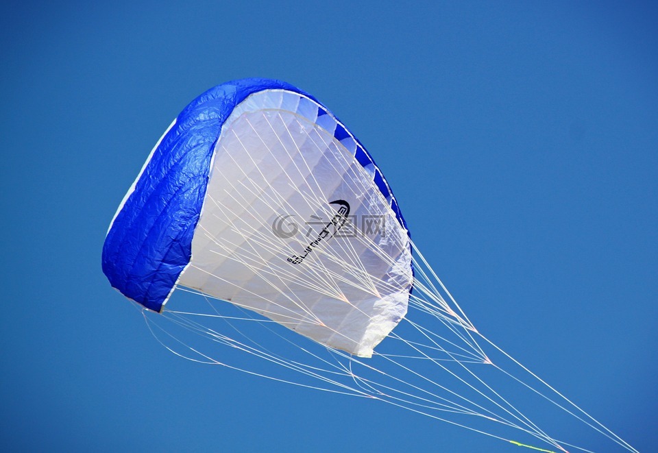 滑翔伞,空中运动,降落伞