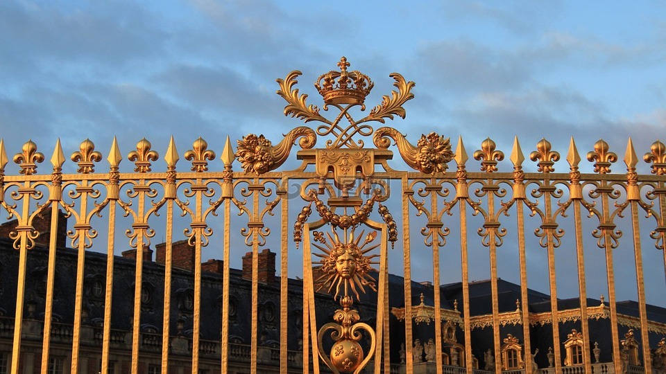 凡尔赛宫,门,路易十四