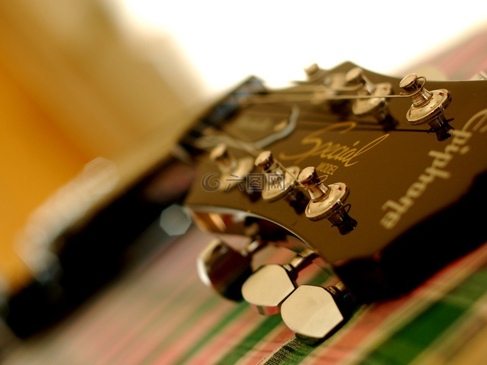 吉他,工具,音乐
