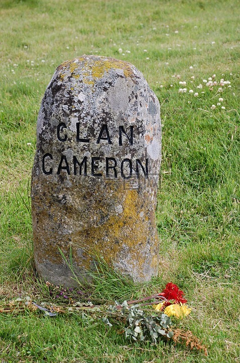 墓碑,战场,苏格兰