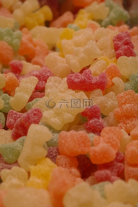酸熊,gummibärchen,水果软糖