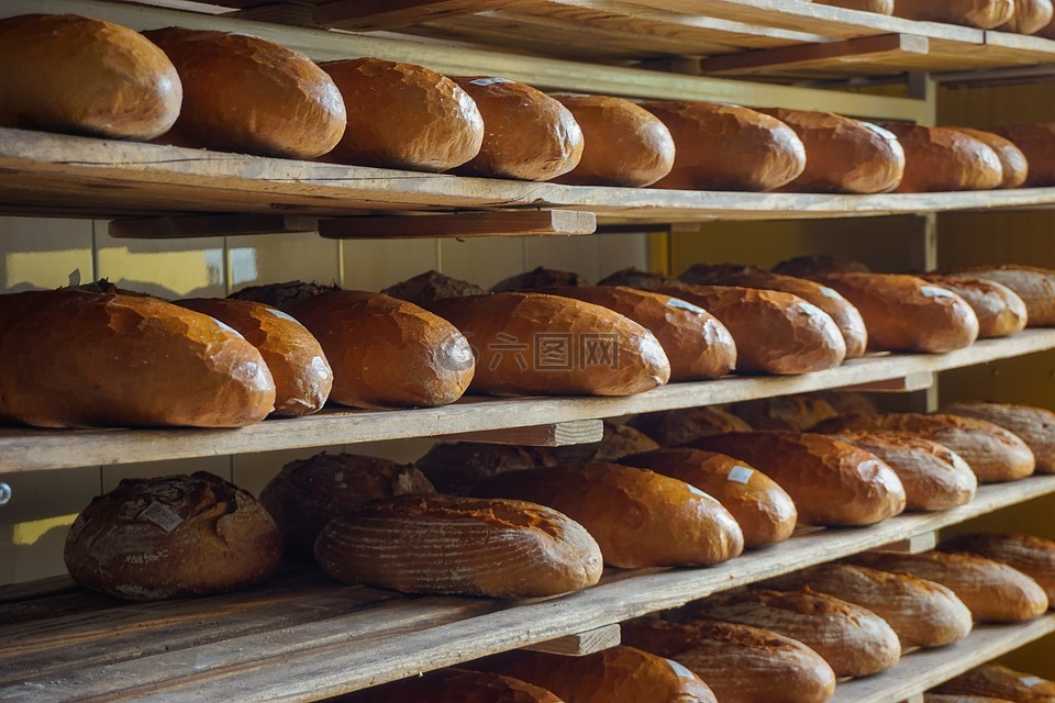 面包,一个面包的面包,面包店