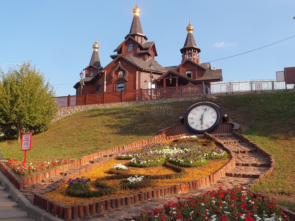 哈尔科夫,教堂,木教堂