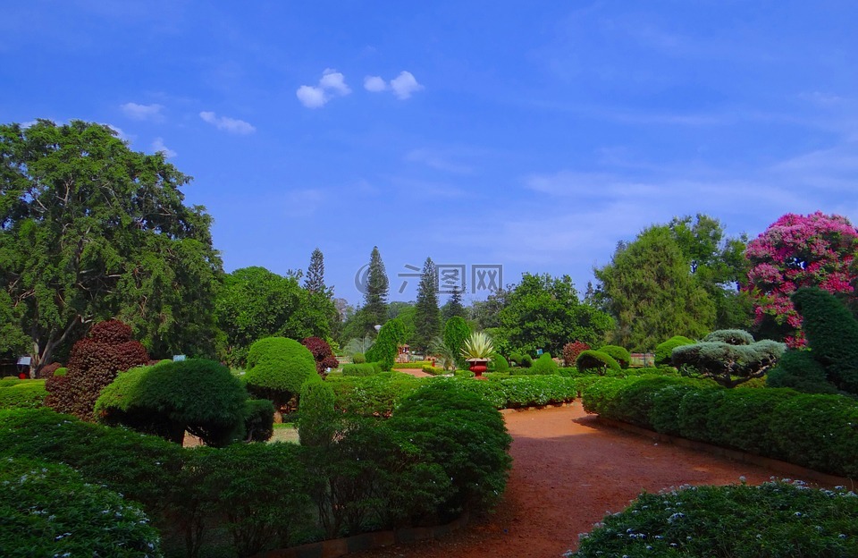 植物园,拉巴克,公园