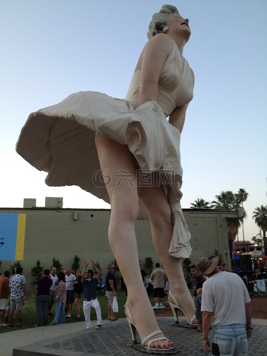 玛丽莲 · 梦露,雕像,纪念碑