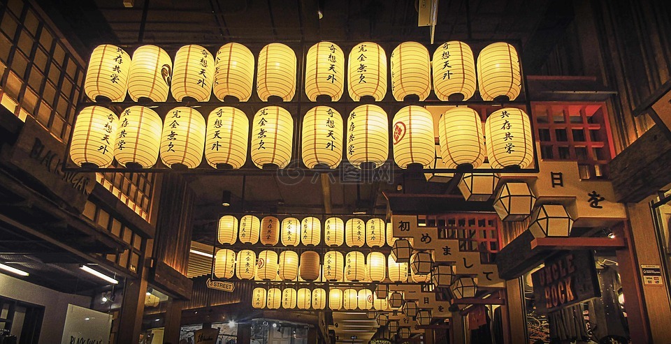 灯笼,日本,文化