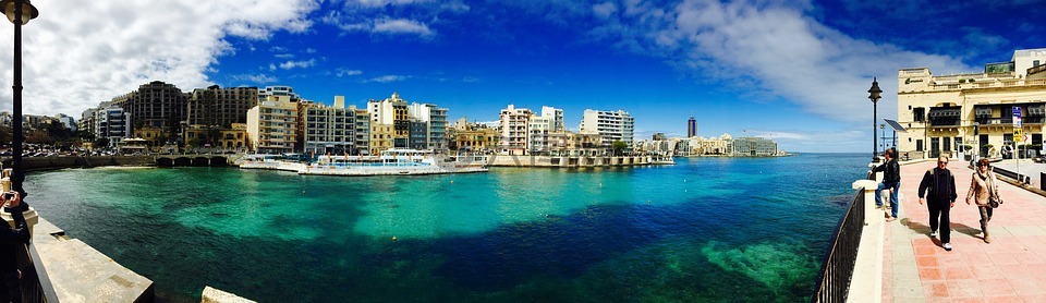 马耳他,海,海滨长廊
