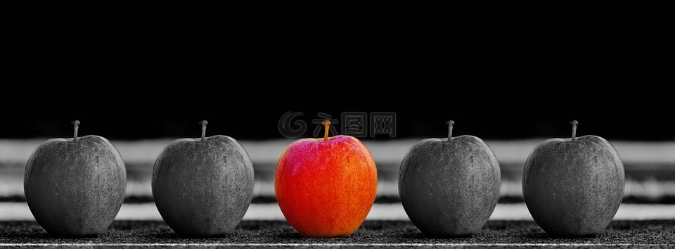 苹果,水果,选择