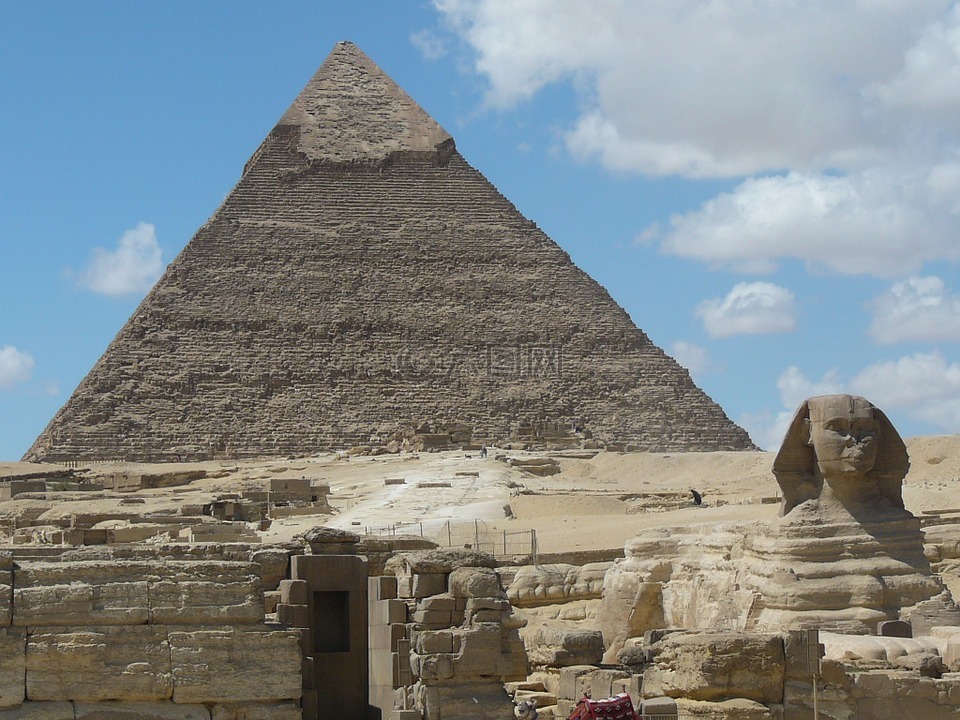 金字塔,斯芬克斯,开罗