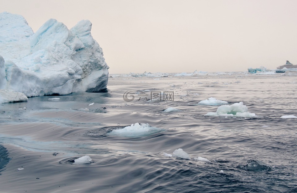 冰峡湾,迪斯科湾,格陵兰岛
