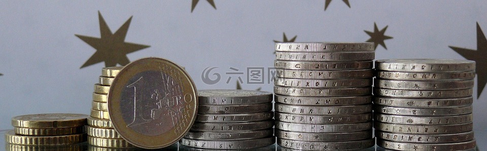 欧元,欧元硬币,钱
