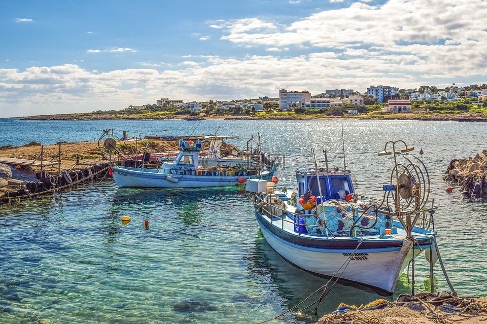 塞浦路斯,protaras,钓鱼住所