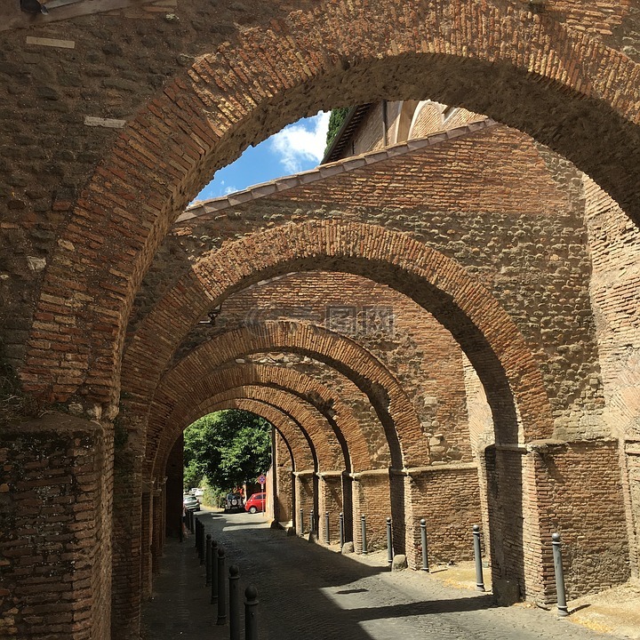 罗马,拱门,结构