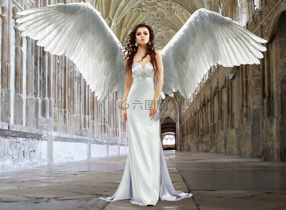 天使,处女,女神