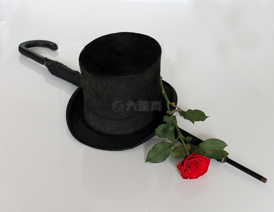 高压帽,玫瑰,红玫瑰