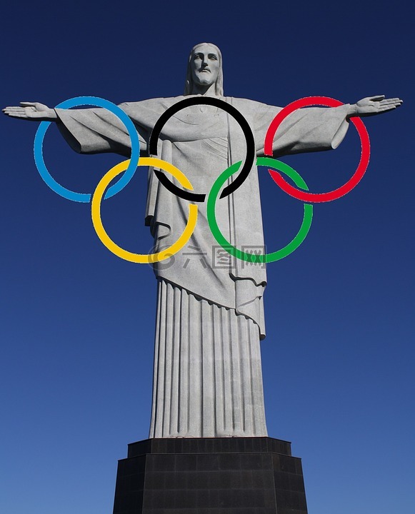 基督的数字,奥运五环,里约热内卢