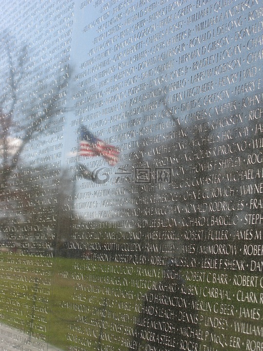 越战纪念碑,华盛顿,纪念馆