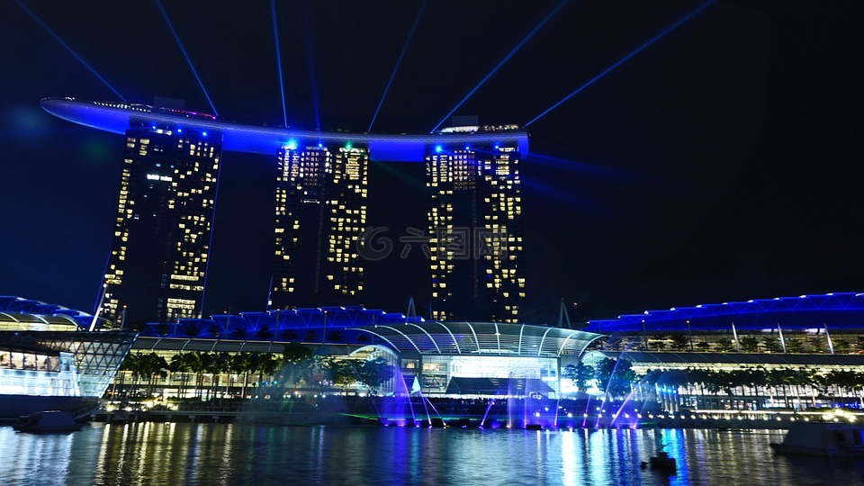新加坡,滨海湾金沙,新加坡地标