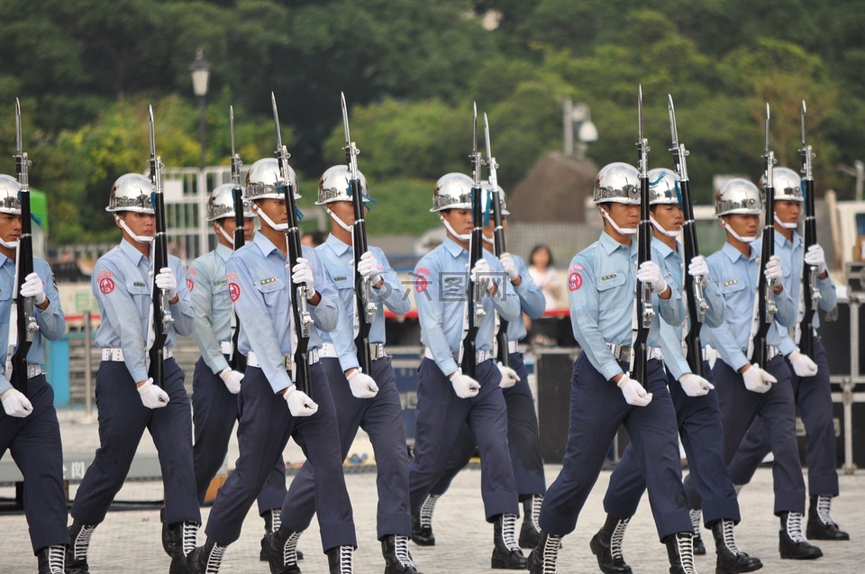 軍人,儀隊,台灣