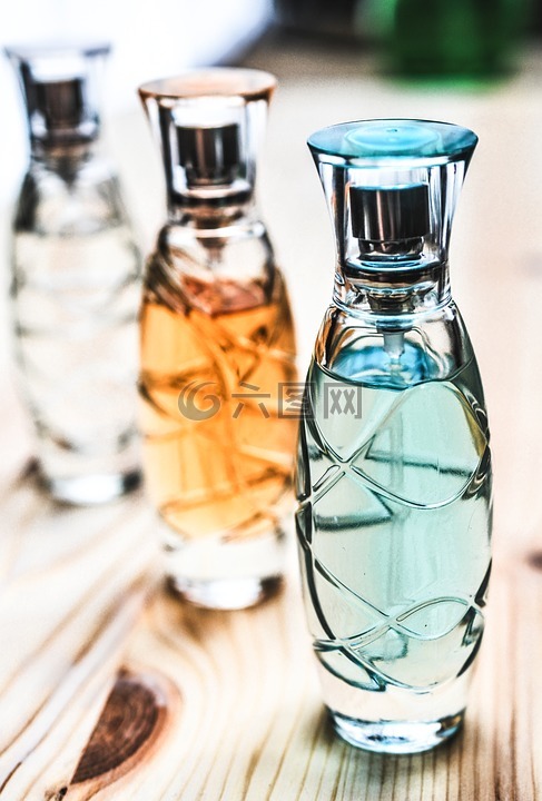 香水,瓶,玻璃