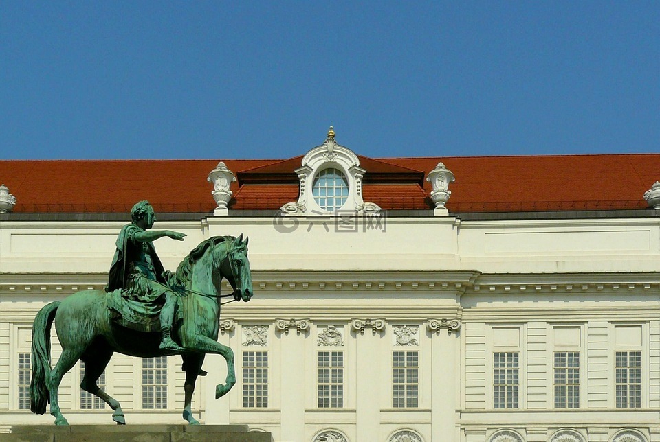 维也纳,骑马雕像,瑞特