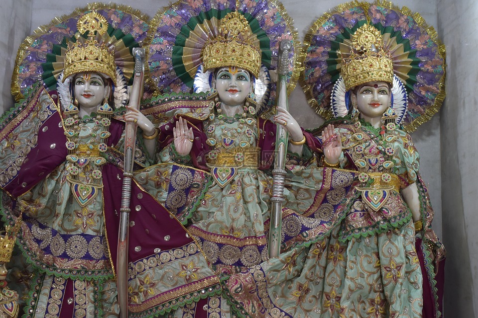 印度教的神像,崇拜,宗教雕像