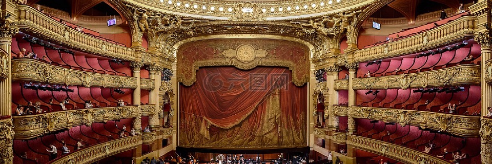 万国宫卡尼尔,歌剧院,巴黎