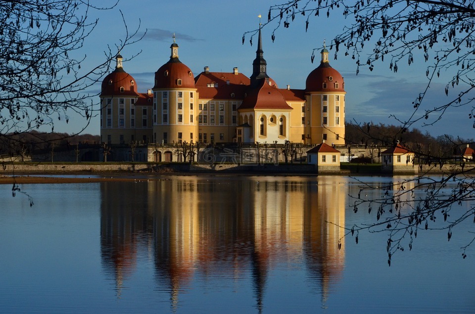 莫里茨城堡,城堡,架构