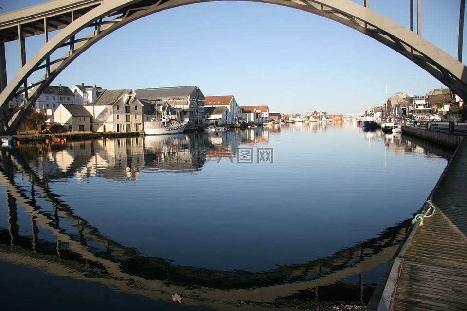 risøy 桥,圣佩德罗 · 加尔萨加西亚,镇桥