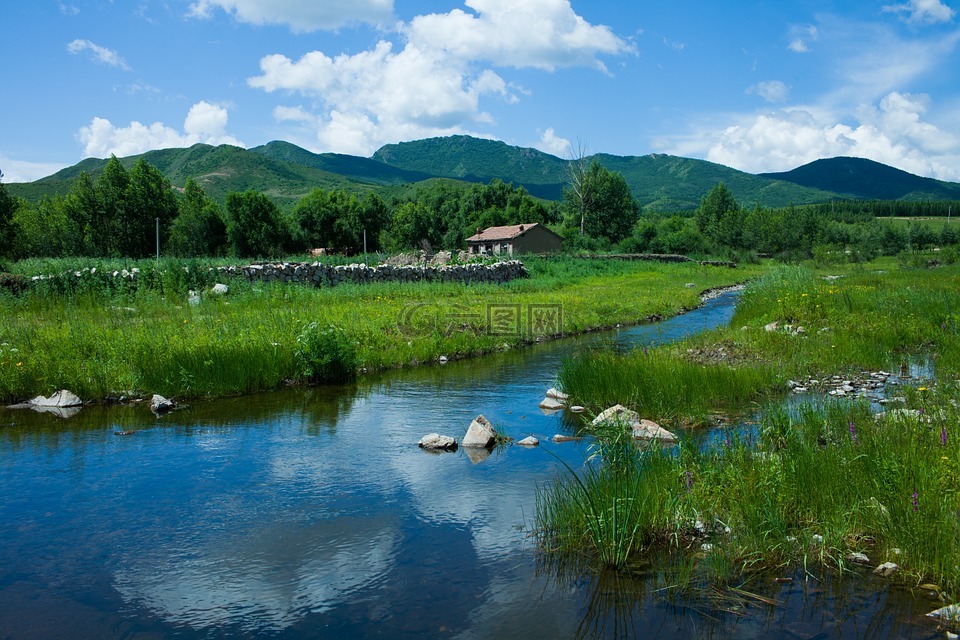 草原,大自然,赤峰