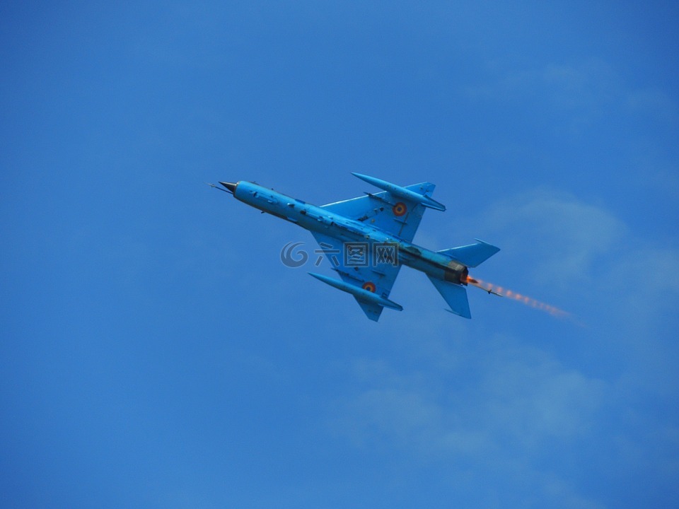 米格21蓝瑟,喷气式飞机,马达