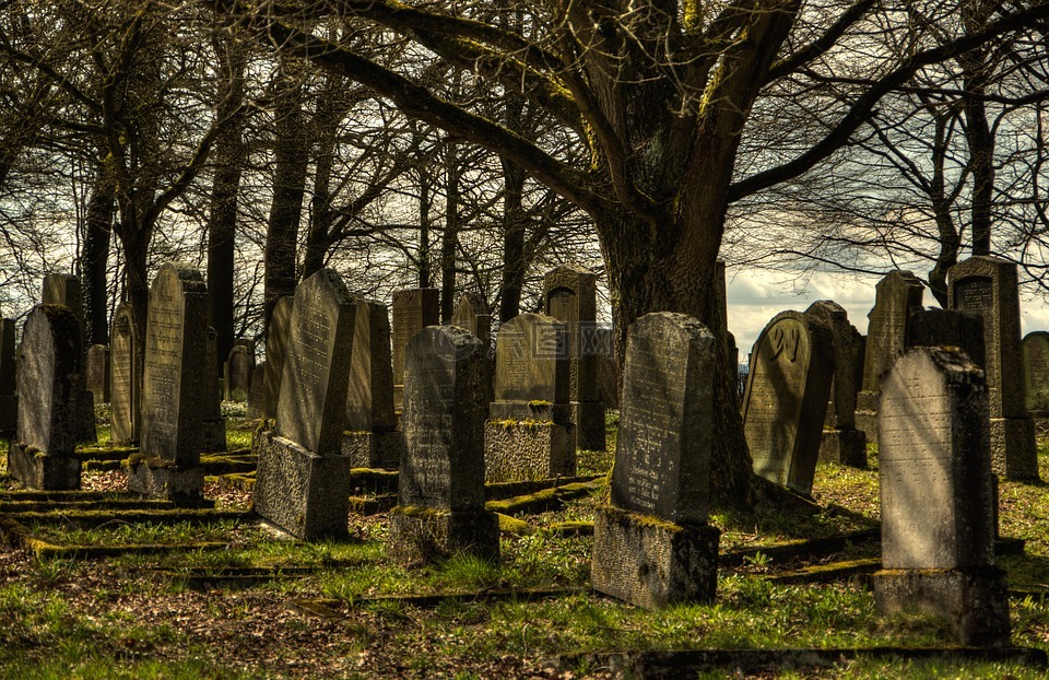 犹太公墓,坟场,沉默