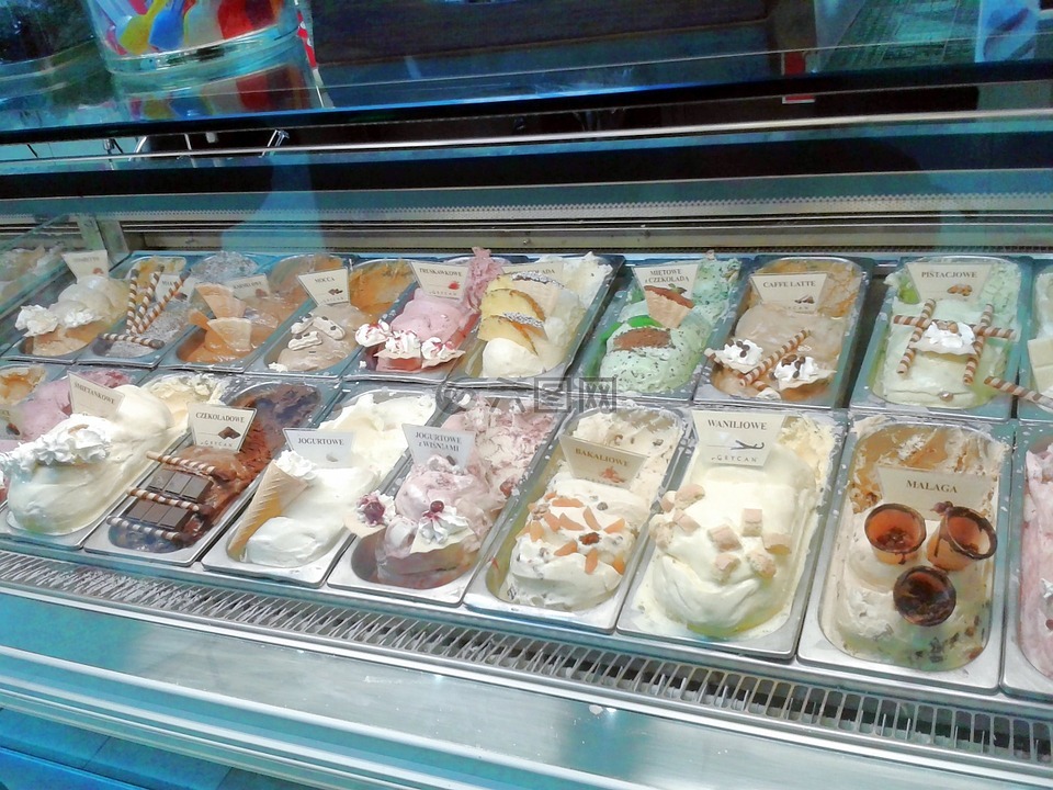 冰淇淋,冰淇凌客厅,华沙