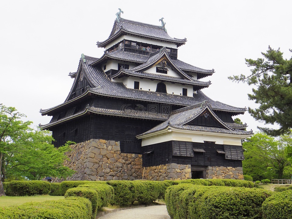 日本的城堡,松江城堡,城堡